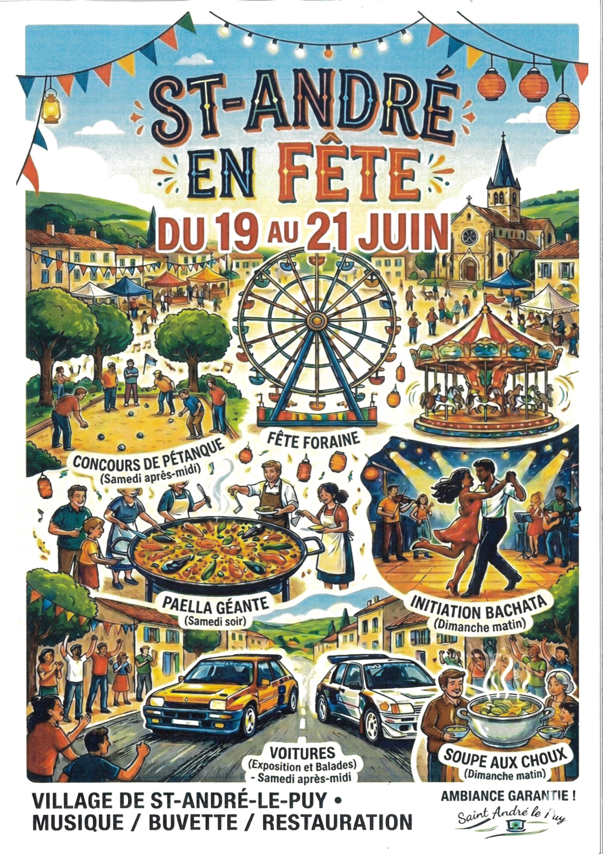 Fête du Village - Site de la commune de Saint-André le Puy