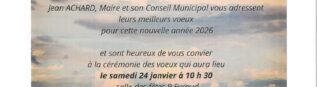 Cérémonie Voeux du Maire